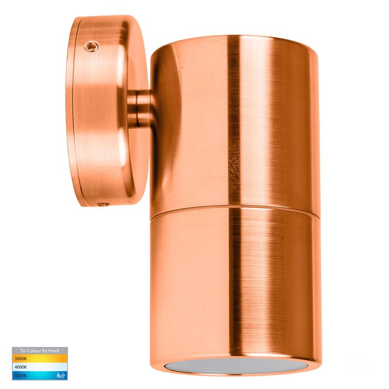 Tivah 1 Light Solid Copper Wall Exterior