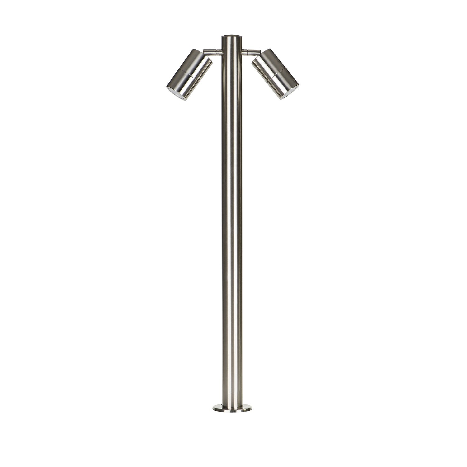 Tivah Tri-Colour 316 Stainless Steel Dual Spotlight Bollard 240v