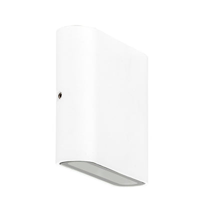 HV3642 Lisse White Up/Down LED Wall Light