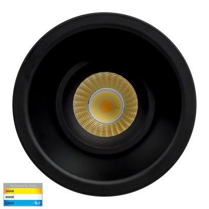 Prime 12w 76mm Deep Recessed LED Downlight Black