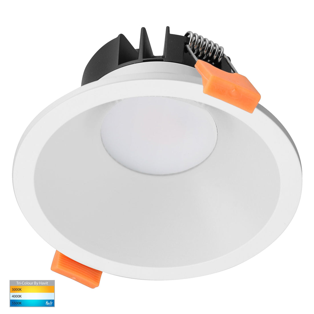 Gleam 9w 90mm Deep Recessed LED Downlight White