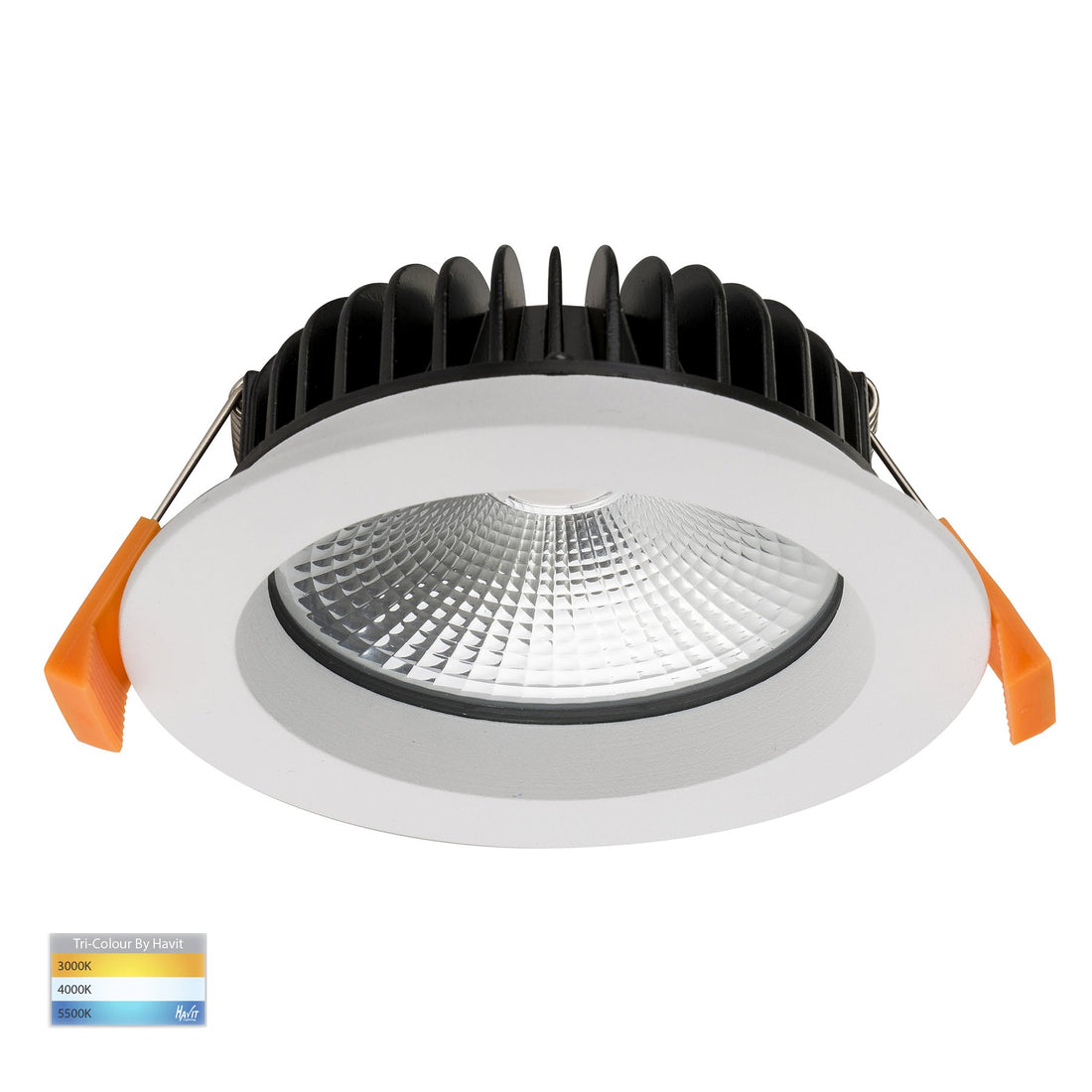 Ora 12w 90mm Recessed LED Downlight White