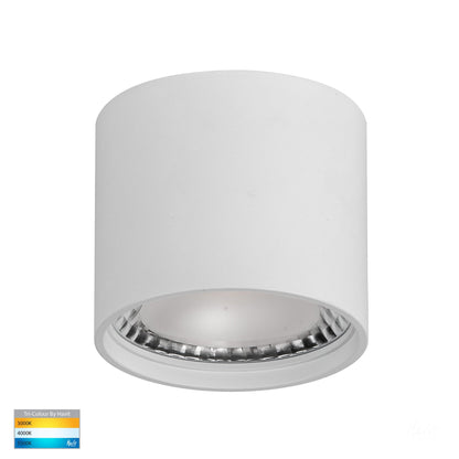 Nella 7w Short White Tri-Colour LED Surface Mounted Downlight