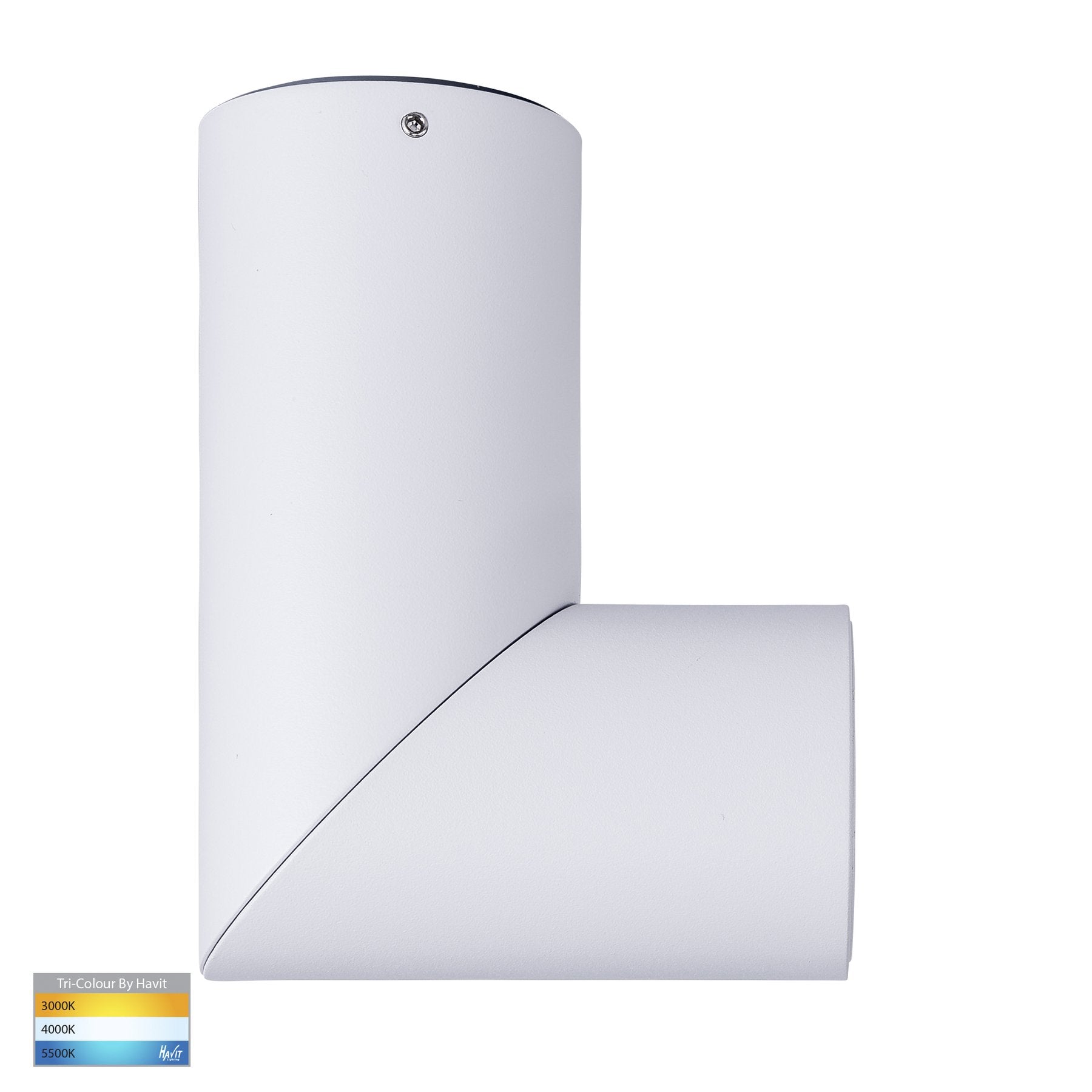 Nella 7w Rotatable White Tri-Colour LED Surface Mounted Downlight