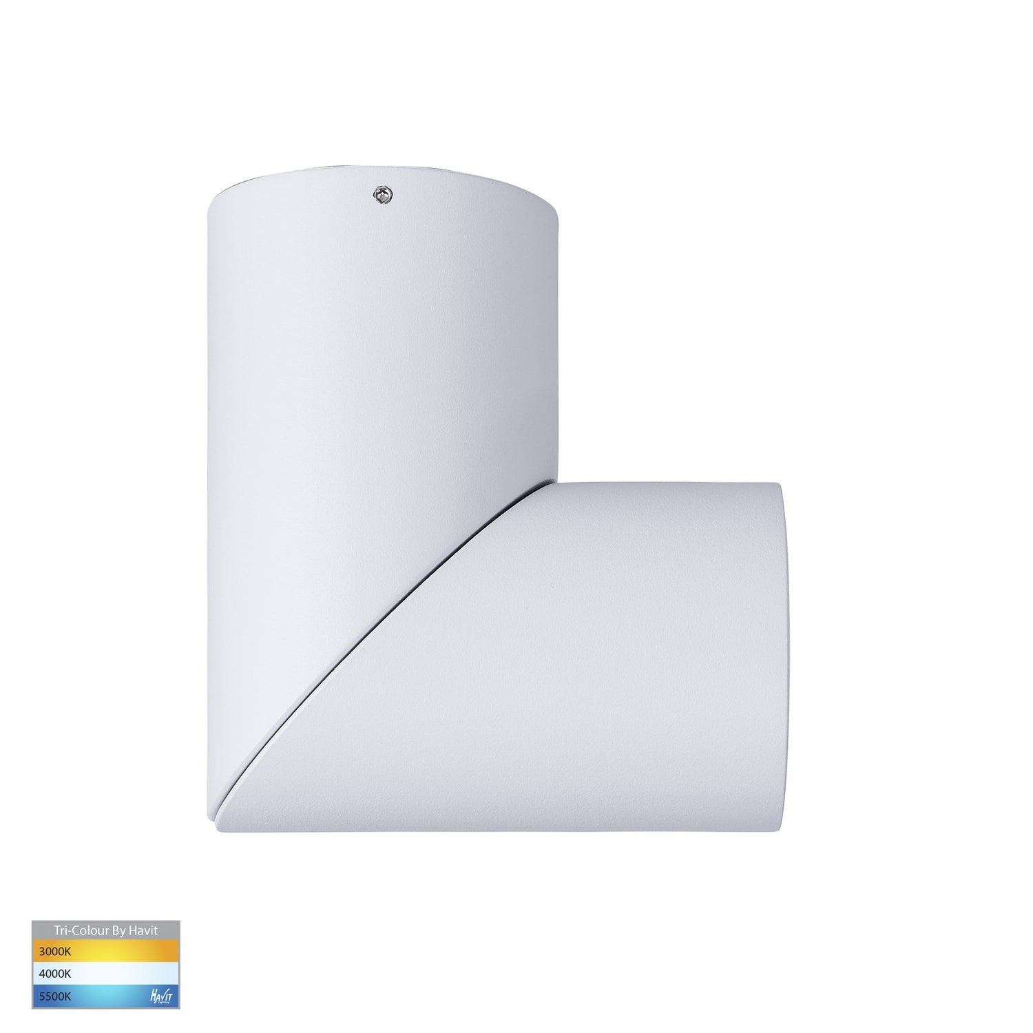 Nella 12w Rotatable White Tri-Colour LED Surface Mounted Downlight
