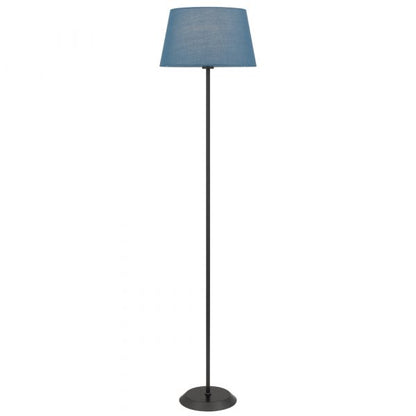 Jaxon Blue and Black Modern Floor Lamp
