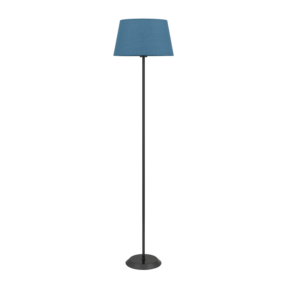 Jaxon Blue and Black Modern Floor Lamp