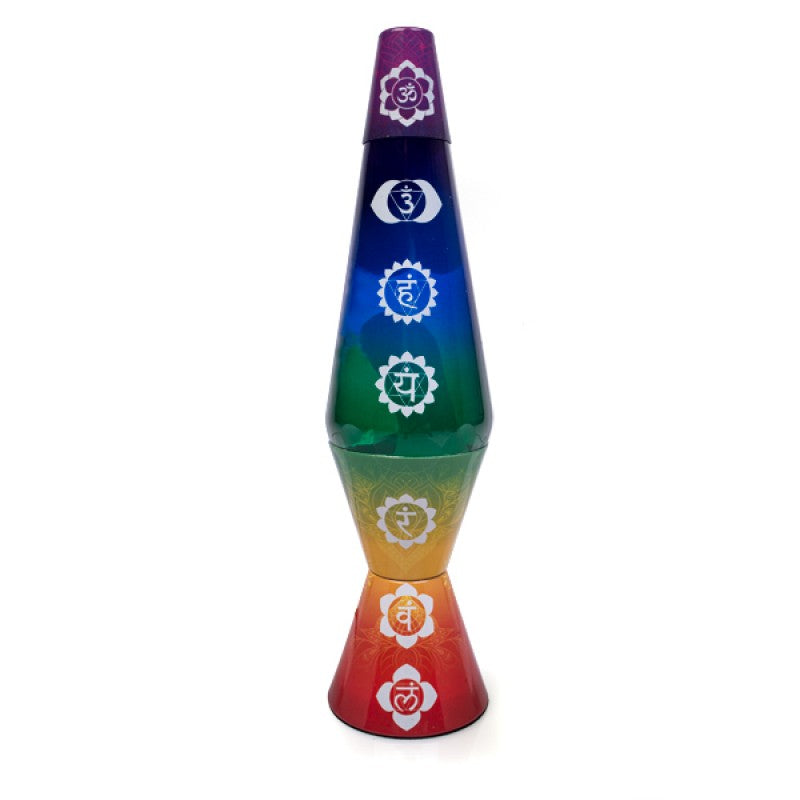 Chakra Design Rainbow Diamond Lava Lamp