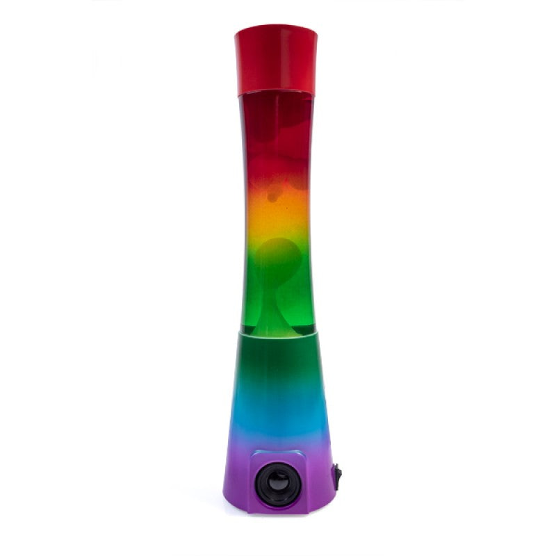 Rainbow Design with Bluetooth Speaker Lava Lamp