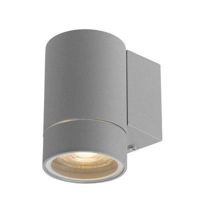 Kman Silver Downward Modern Exterior Wall Light