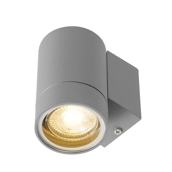 Kman Silver Downward Modern Exterior Wall Light