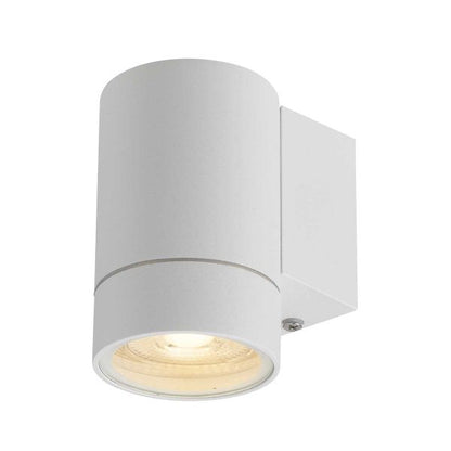 Kman White Downward Modern Exterior Wall Light