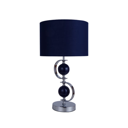 Rialto Navy Blue Modern Elegant Table Lamp