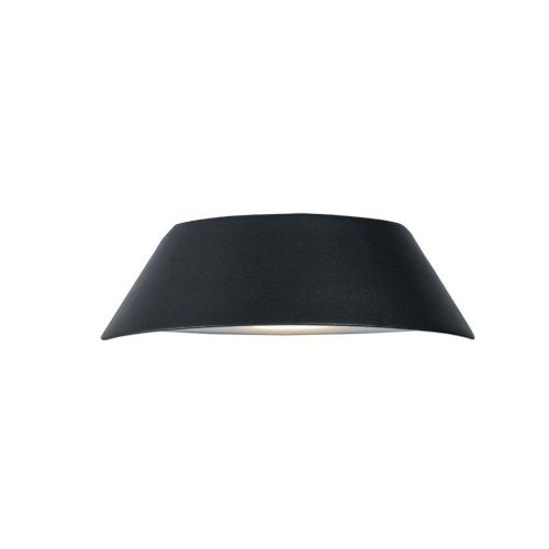 Mia Charcoal Trapezoid Up and Down LED Exterior Wall Light