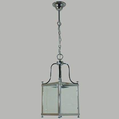 Michigan Chrome Small 1 Light Lantern Pendant