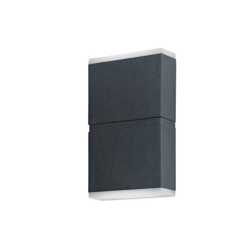 Nariko Charcoal Up/Down LED Box Exterior Wall