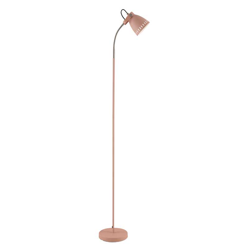 Nova Pink Adjustable Gooseneck Floor Lamp