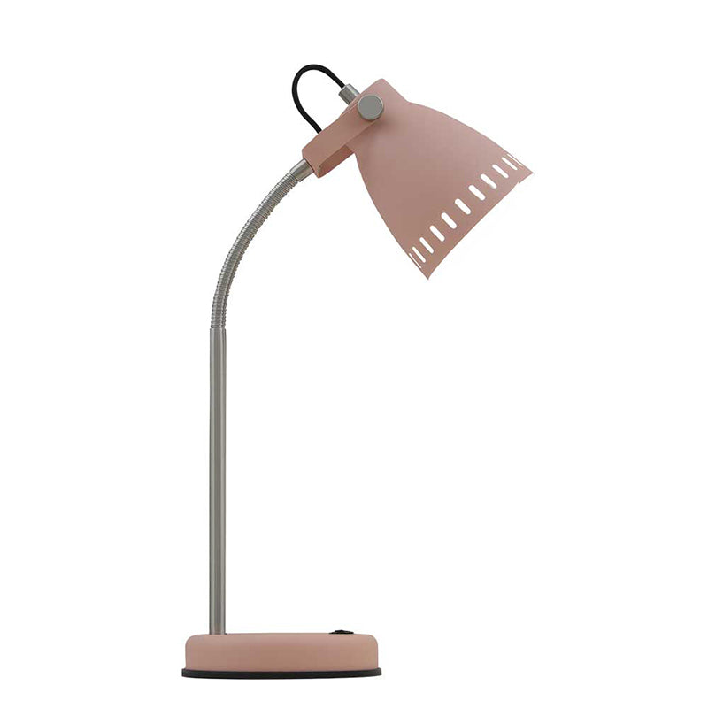 Nova Pink Adjustable Gooseneck Table Lamp