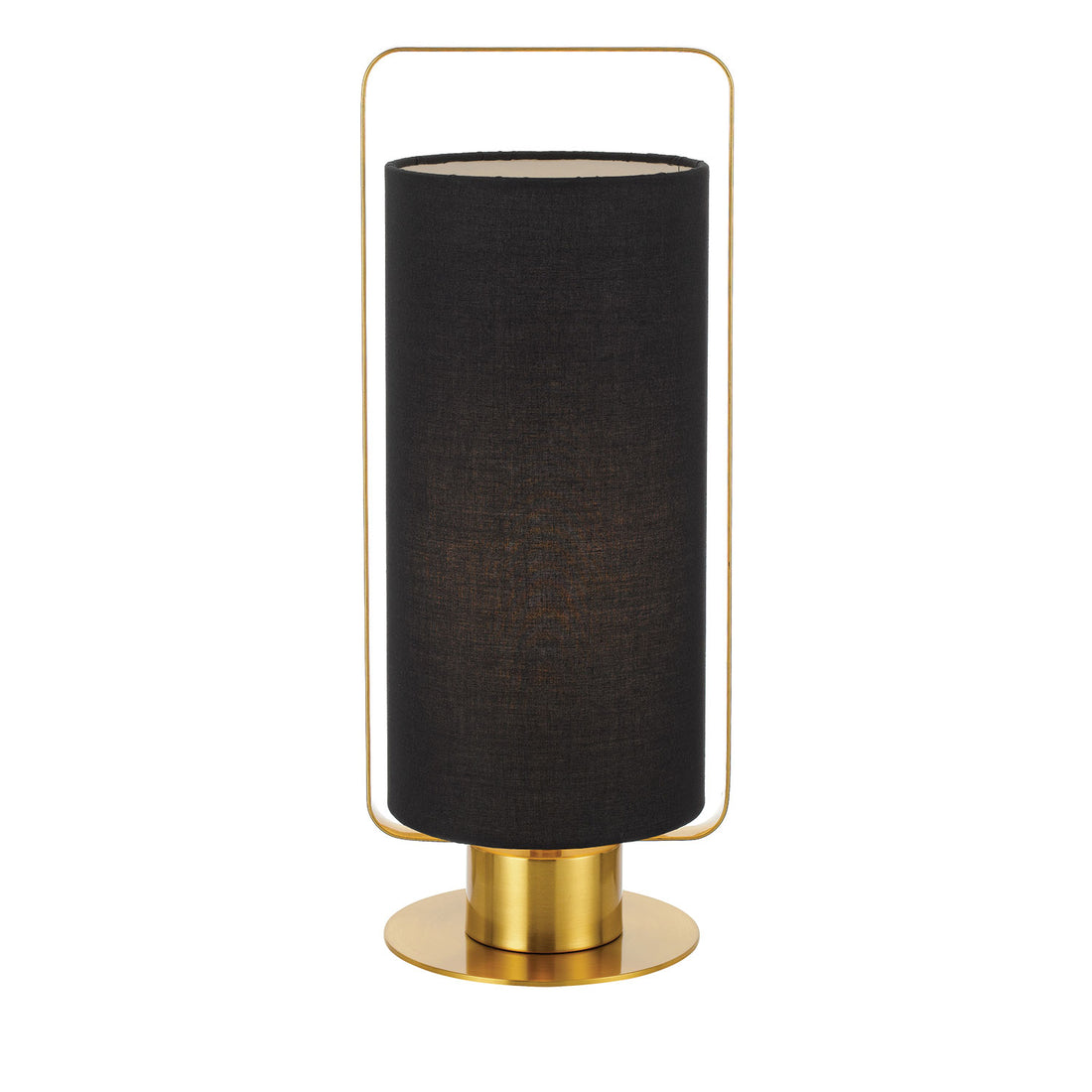 Orwel Black and Antique Gold Modern Table Lamp
