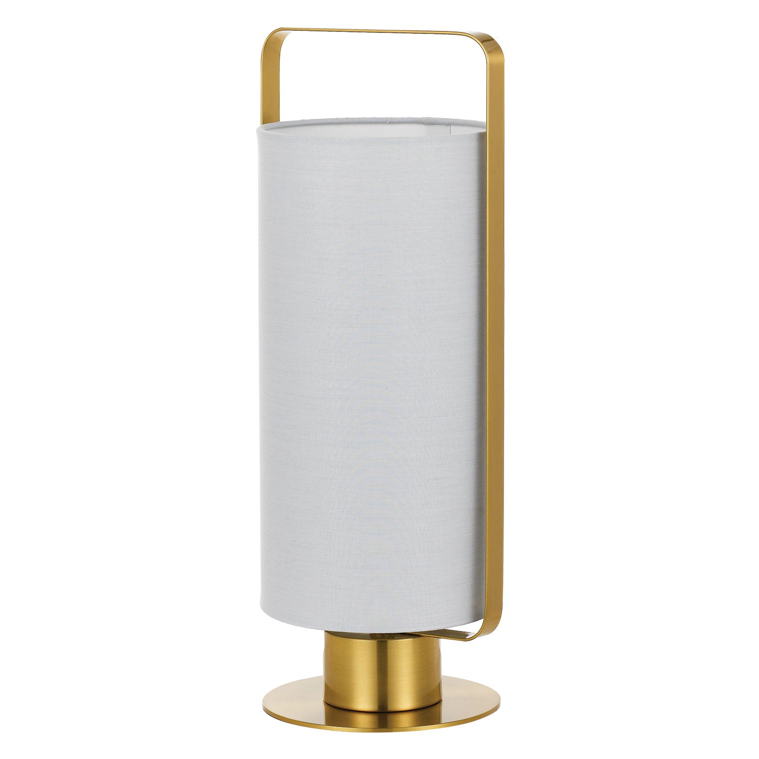 Orwel Grey and Antique Gold Modern Table Lamp