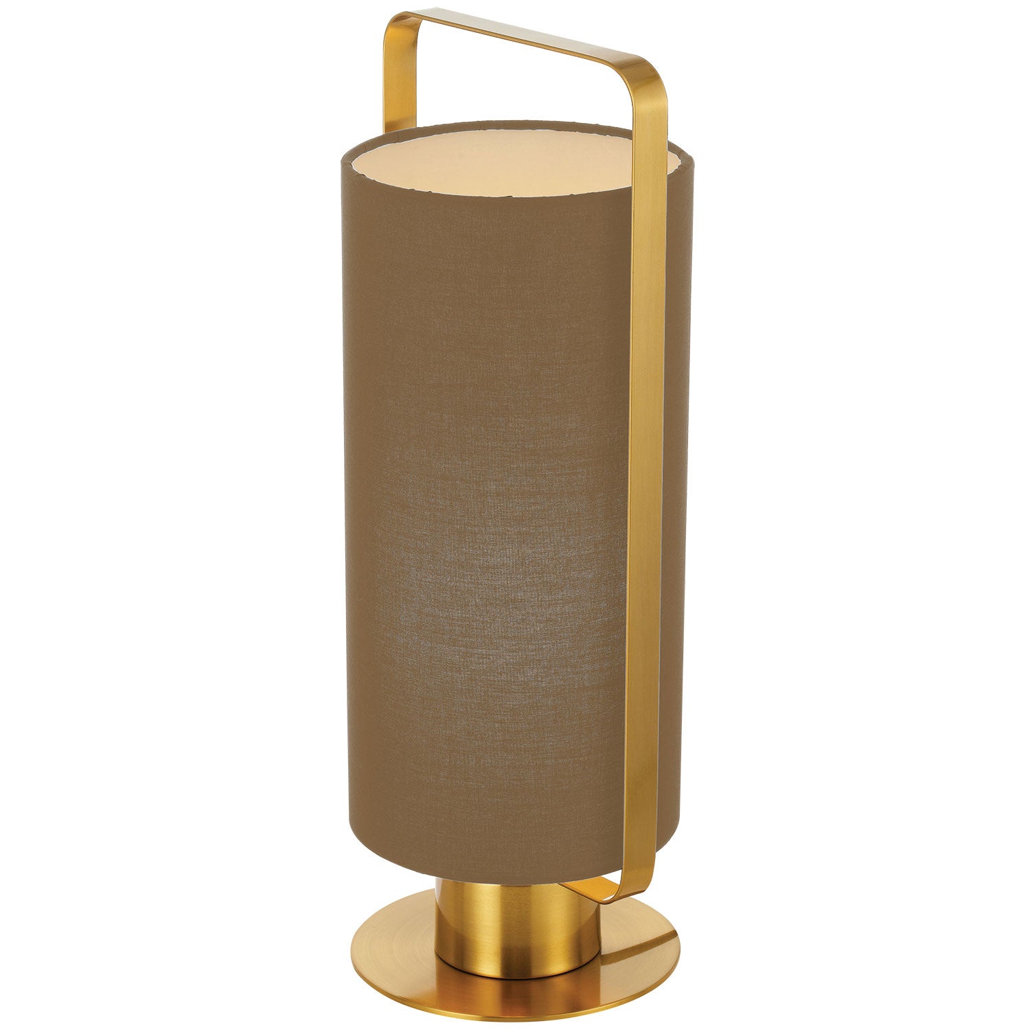 Orwel Mocha and Antique Gold Modern Table Lamp