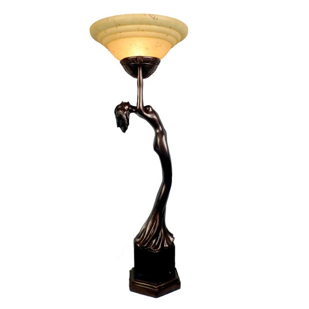 Art Deco Upstretched Lady Table Lamp TLA-PL07960