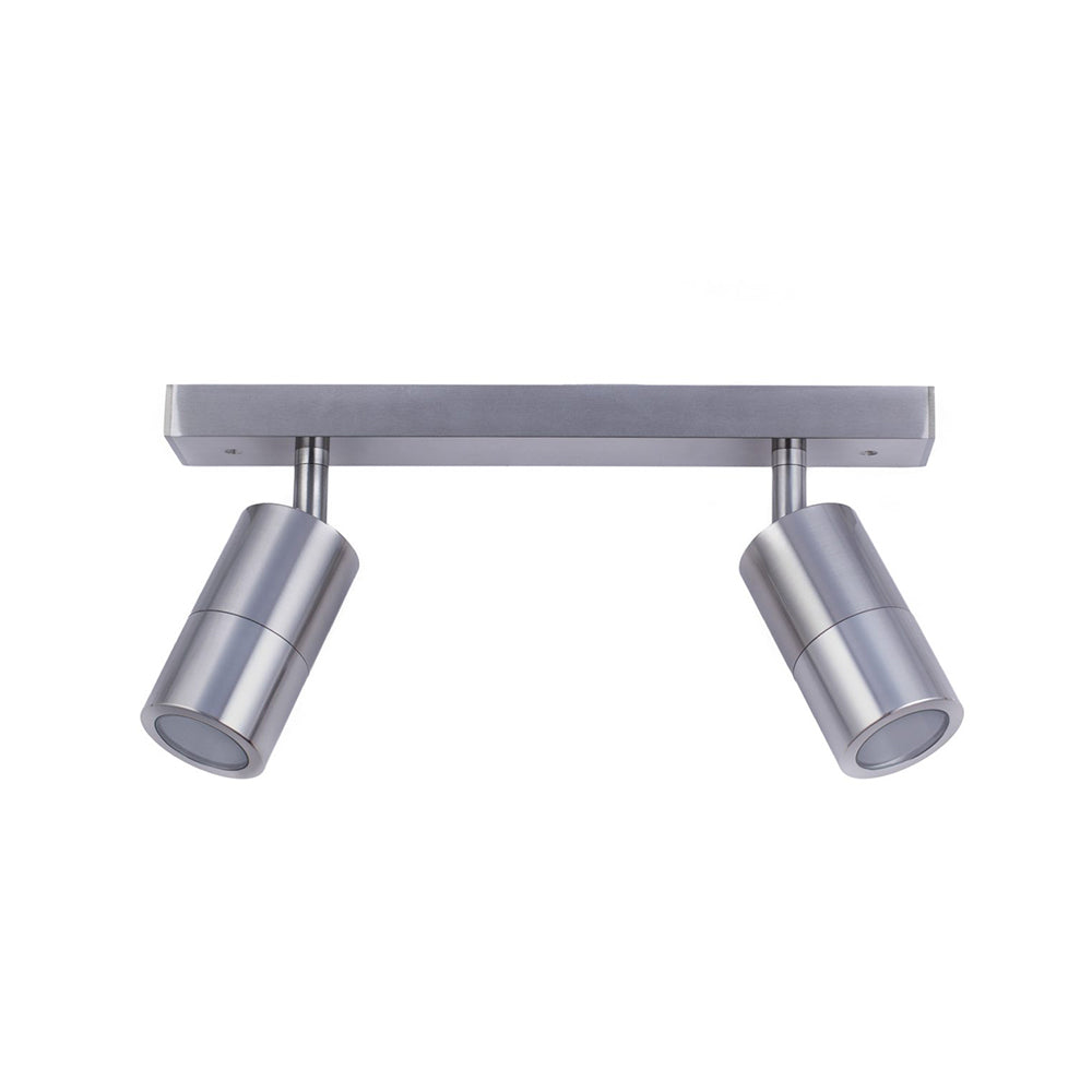 2 Light Bar Titanium Adjustable Cylinder Wall Light