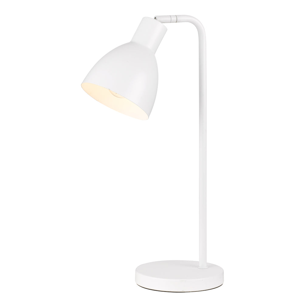 Pivot White Modern Desk Task Table Lamp