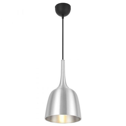 Polk 20 Aluminium with Black Modern Pendant