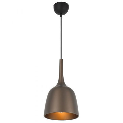 Polk 20 Bronze with Black Modern Pendant