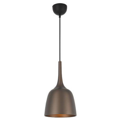 Polk 20 Bronze with Black Modern Pendant