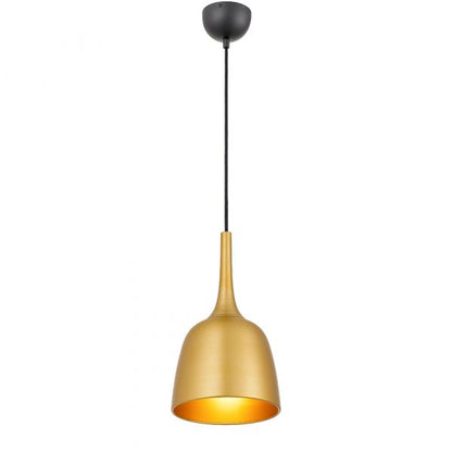 Polk 20 Gold with Black Modern Pendant