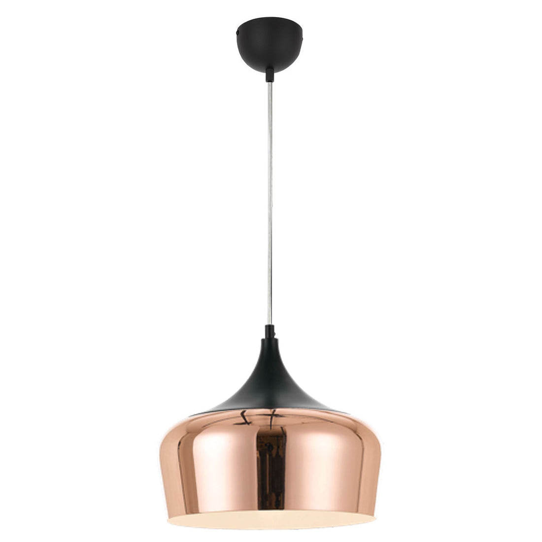 Polk 30 Copper and Black Modern Pendant