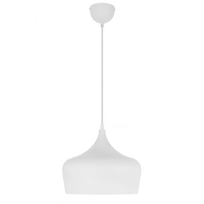 Polk 30 White with White Modern Pendant