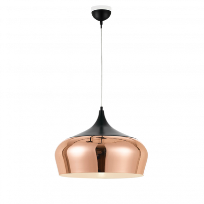 Polk 46 Copper and Black Modern Pendant