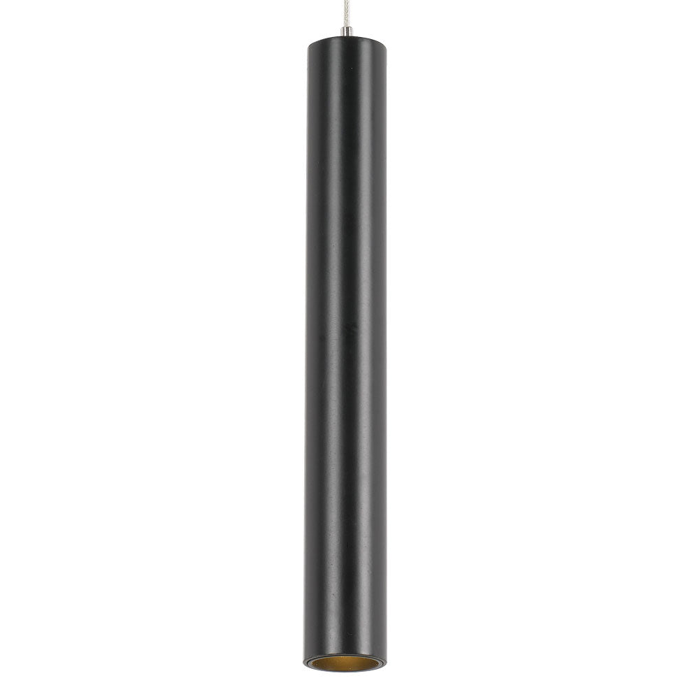 Reed Black Slim Cylinder Spot Pendant