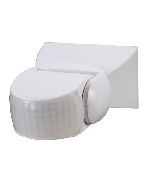 SENS001 White PIR 180 Degree Adjustable Sensor