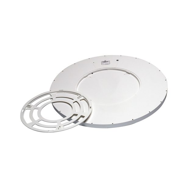 Sky 23cm 18w Round Tri-Colour Step Dimmable White Oyster