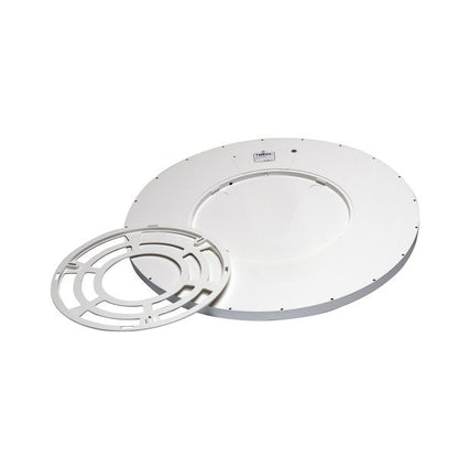 Sky 30cm 24w Round Tri-Colour Step Dimmable White Oyster