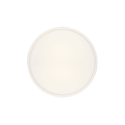 Sky 30cm 24w Round Tri-Colour Step Dimmable White Oyster