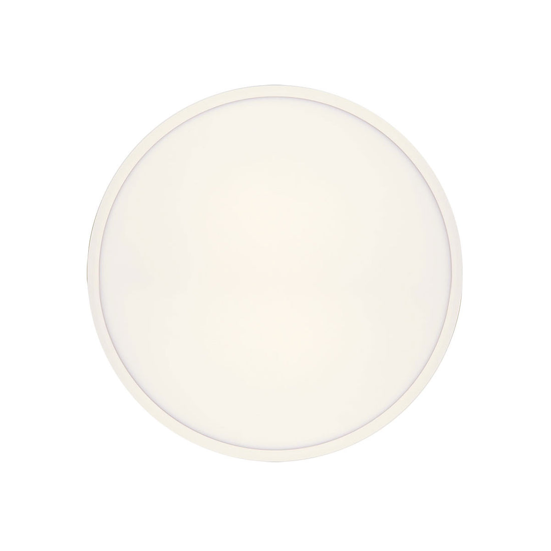 Sky 40cm 32w Round Tri-Colour Step Dimmable White Oyster