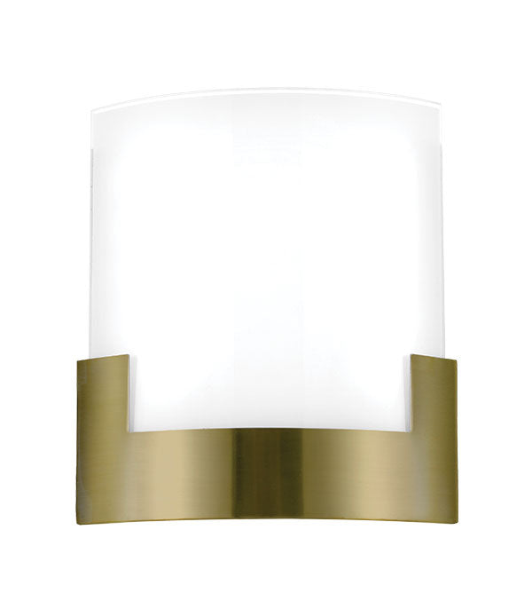 Solita 20cm Antique Brass Colour-changing LED Wall Sconce