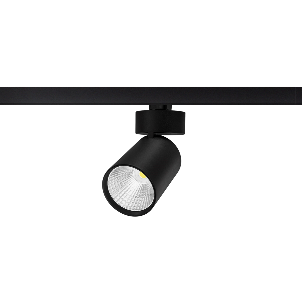 STR4866 Spock Black Barrel 4000k LED Track Spotlight Head