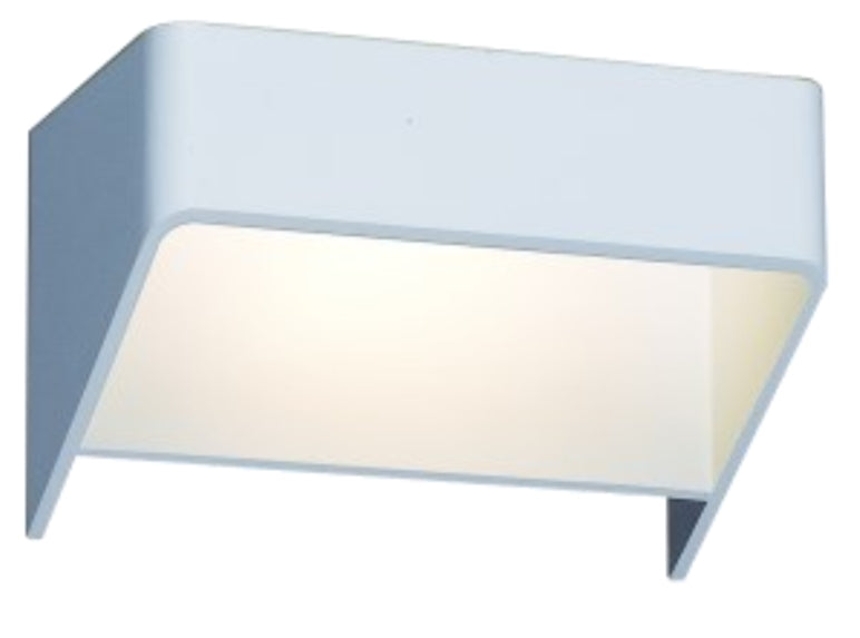 Sachi 10cm White LED Split Up/Down Wall Light