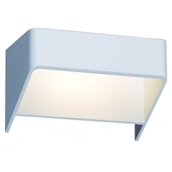 Sachi 20cm White LED Split Up/Down Wall Light