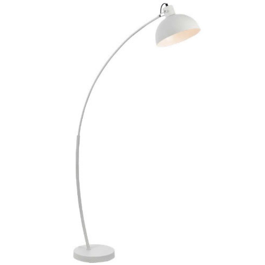 Beat White Arc Floor Lamp