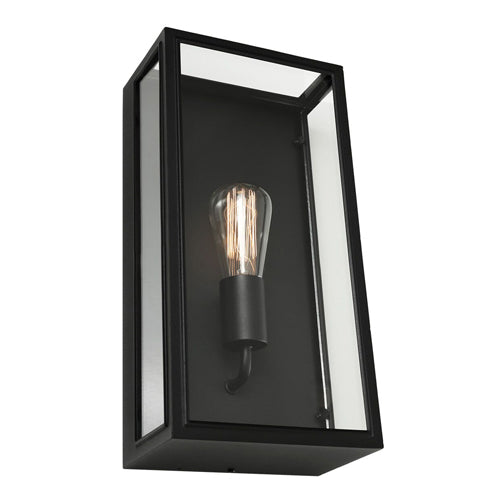 Chester Black Large Box Frame Exterior Wall Light