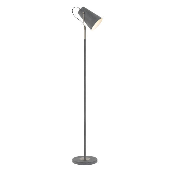 Cheviot Grey Standing Studio Floor Lamp