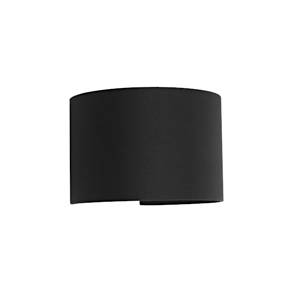 Coolum Exterior Up and Down Black Wall Light