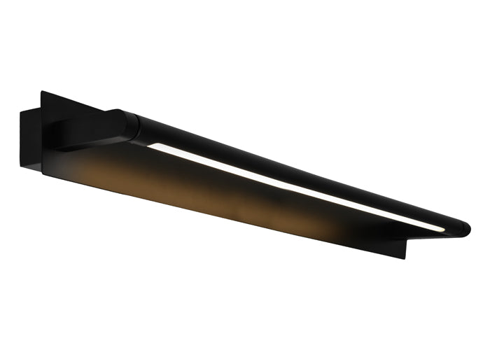 Coral 16w LED Black Modern Vanity Light
